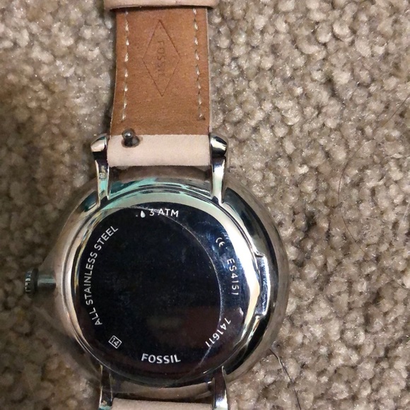 Iridescent Fossil Beige Watch - Picture 5 of 5